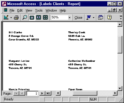 Access Labels